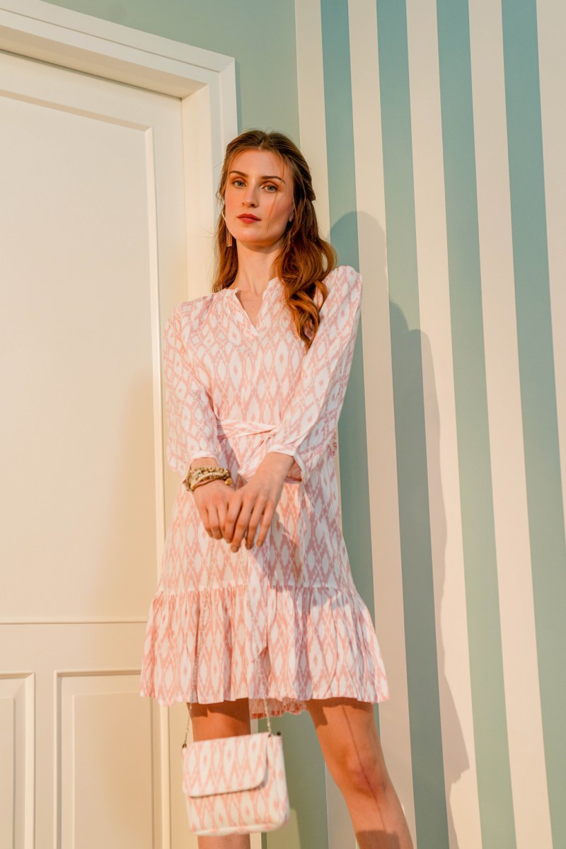 Siya WOMEN'S BLUE THE PASTEL DRESS