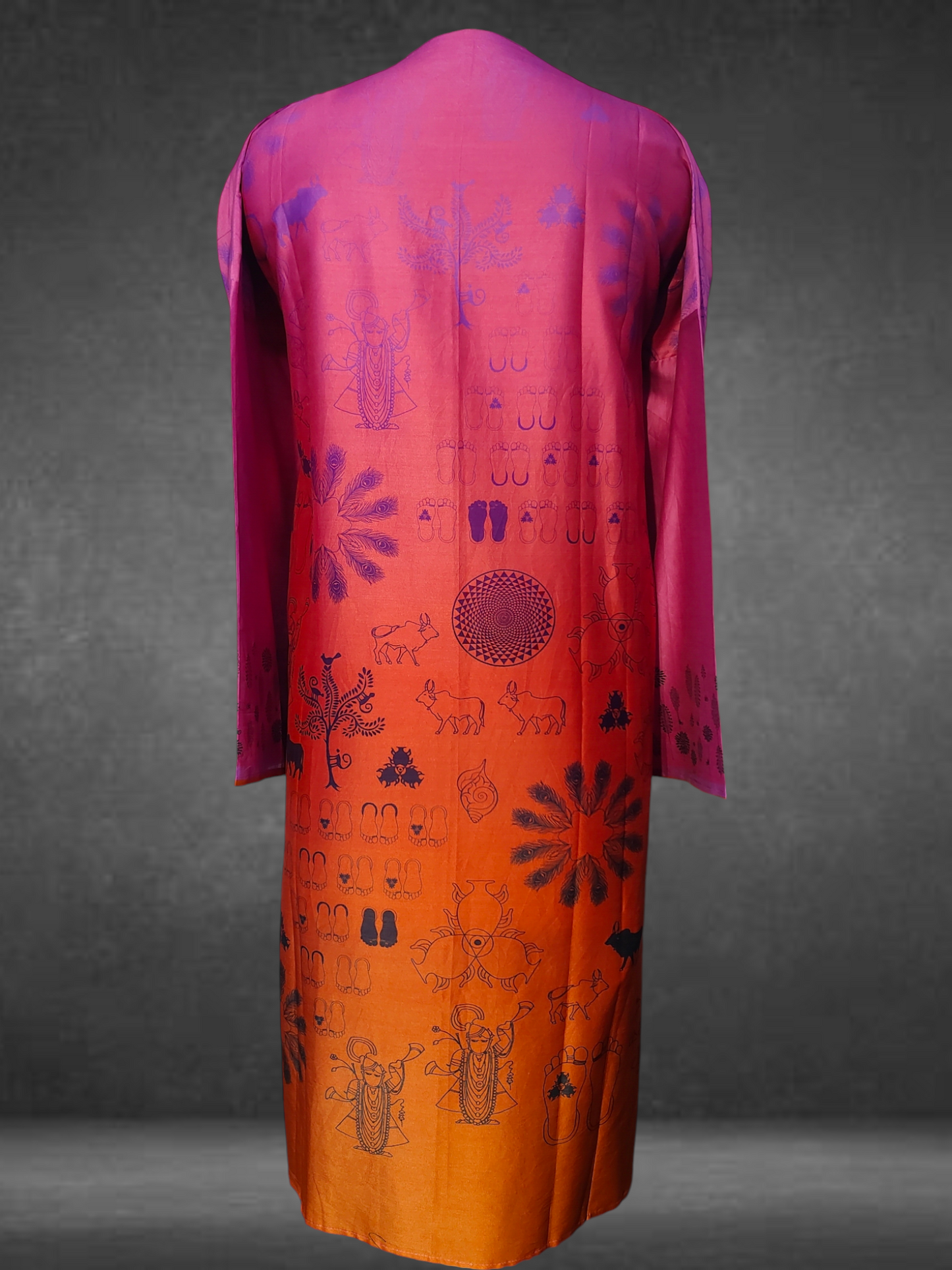 Semistitched Chanderi casual Suitset