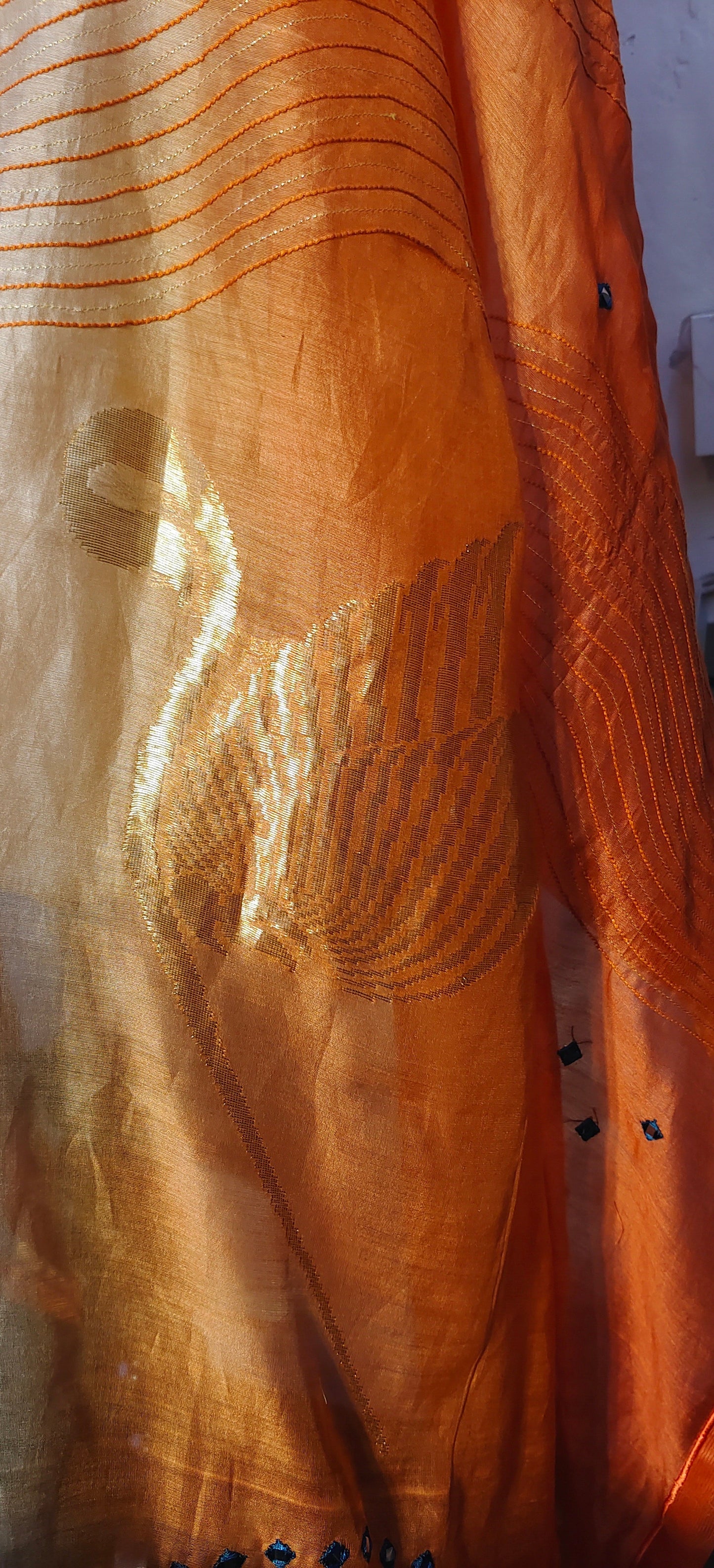 Semi Stitched Formal Chanderi suitset