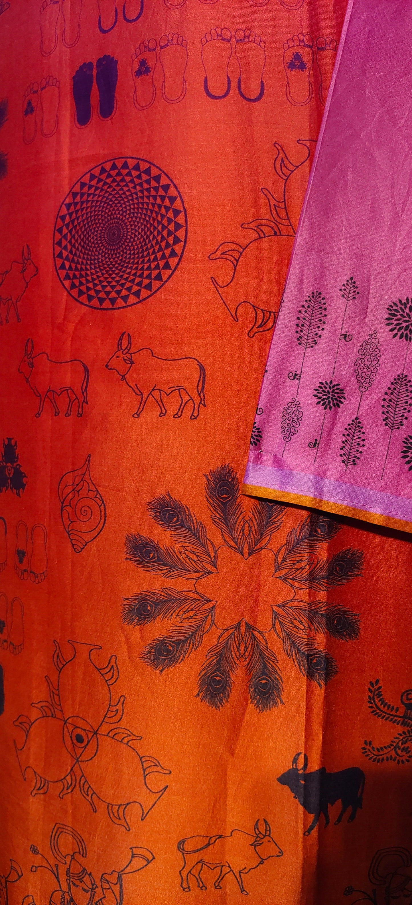 Semistitched Chanderi casual Suitset