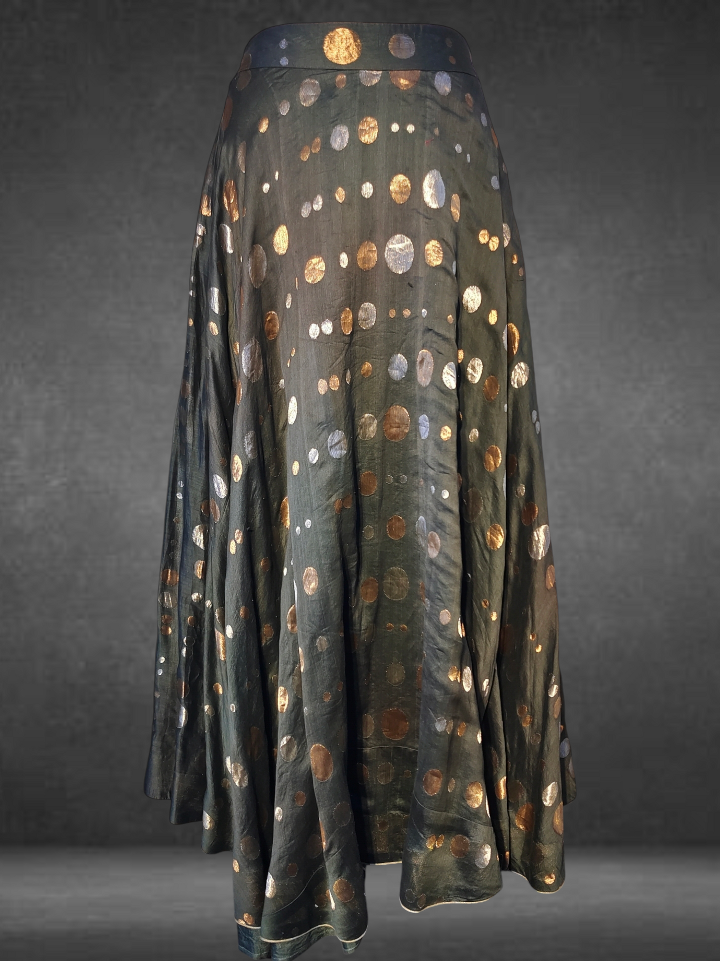 Formal chanderi zariwoven Skirt (VKSKT01MAR16)