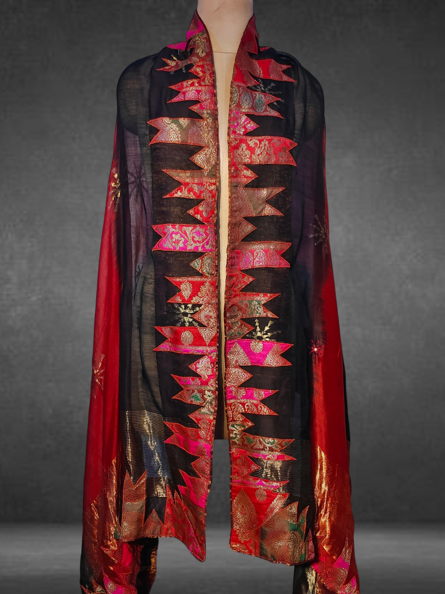 Semi Stitched Formal Chanderi Suitset