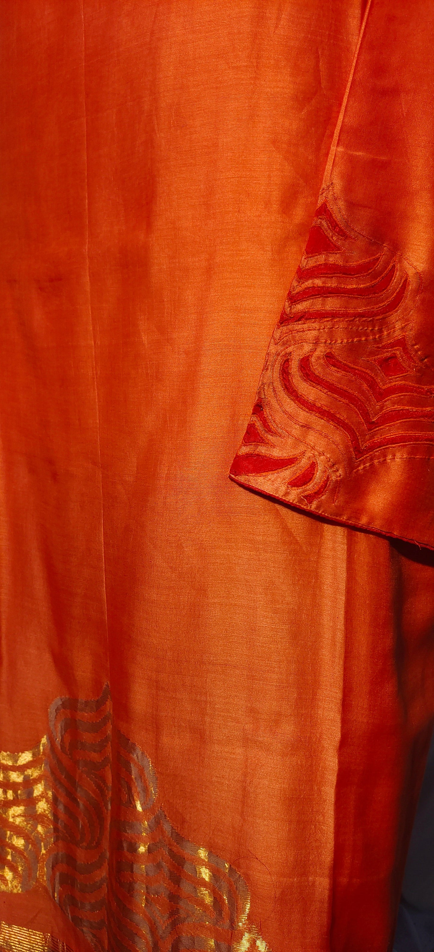 Semi Stitched Formal Chanderi suitset