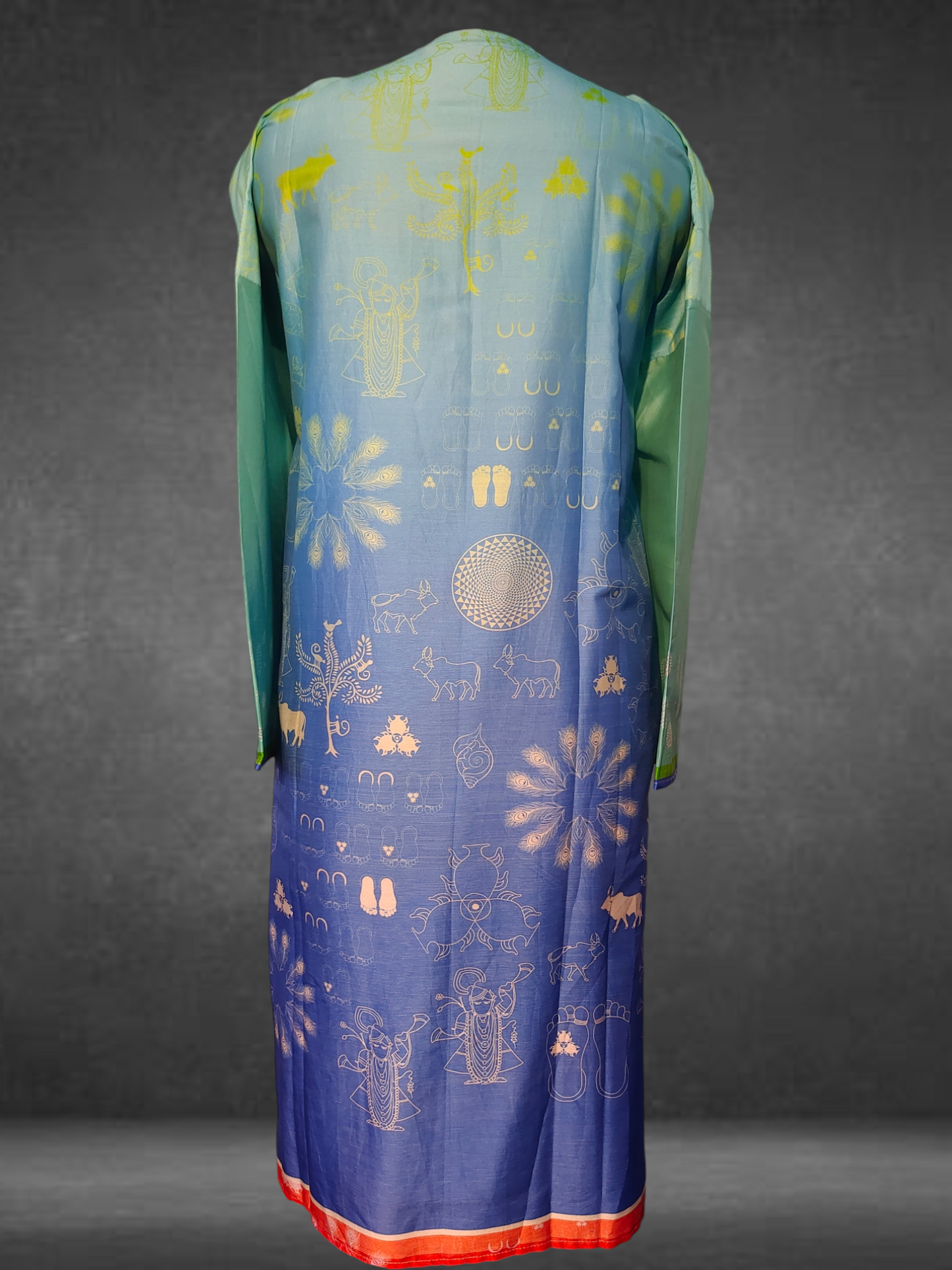 Semistitched Chanderi casual Suitset