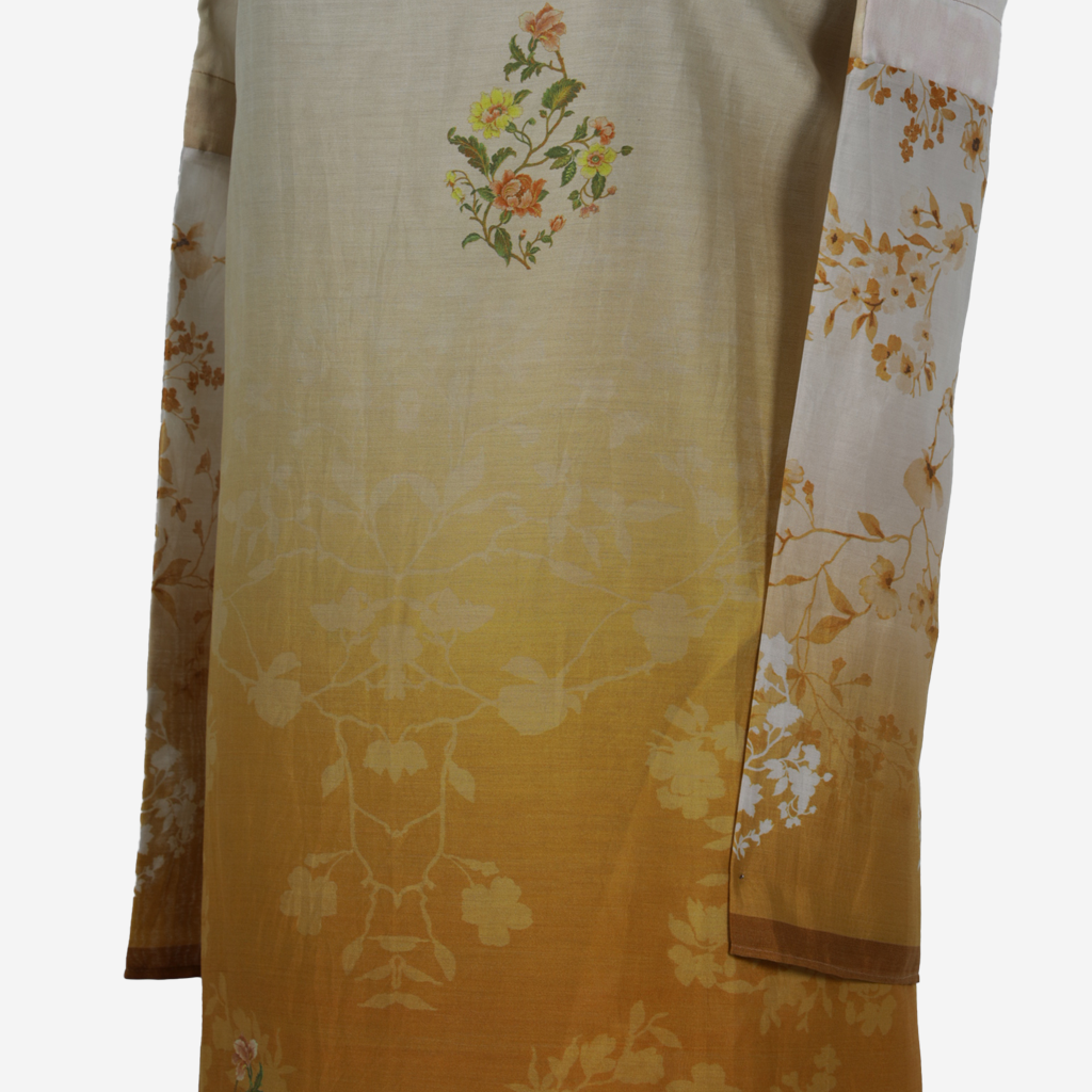 Semi Stitched Cotton Casual Suit Set