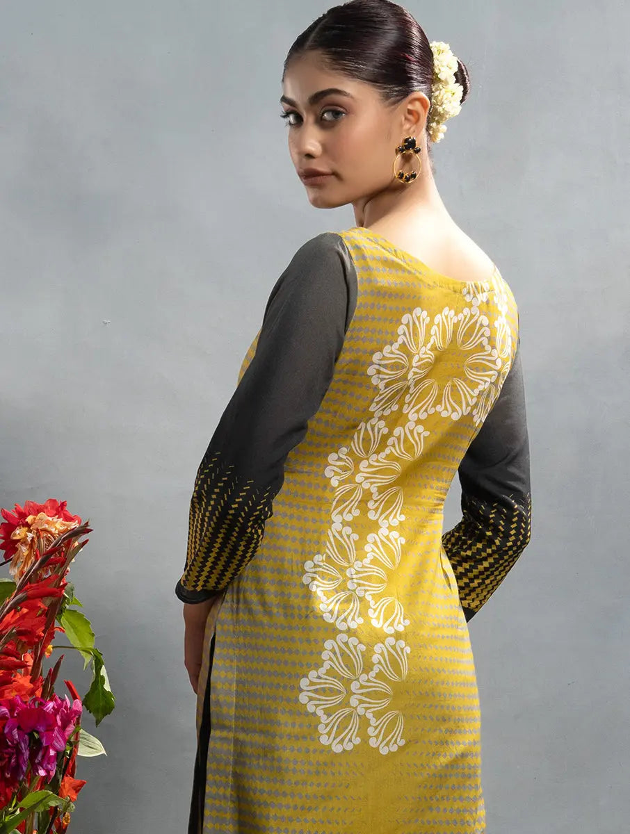 Semistitched Cotton Casual Suitset